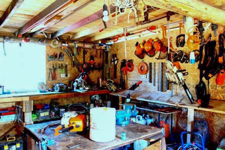 cobertizo para herramientas