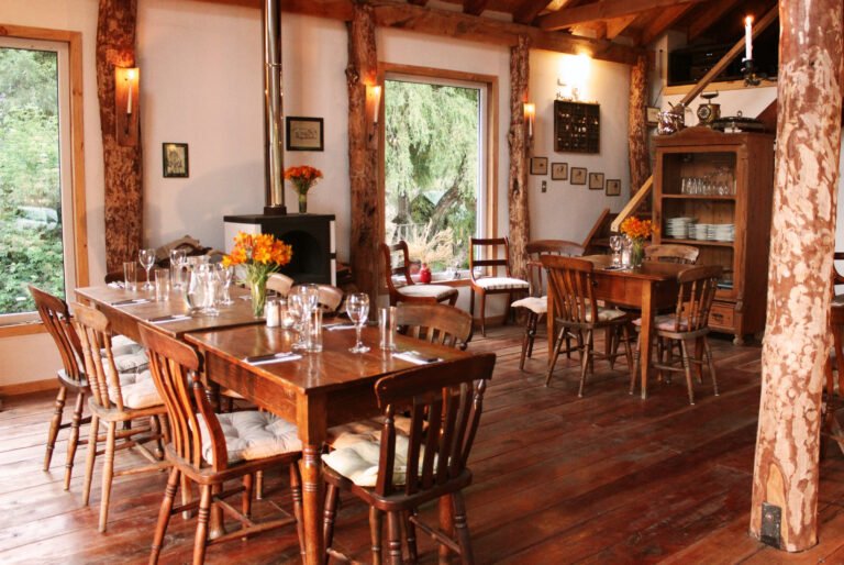 Restaurante en el lodge